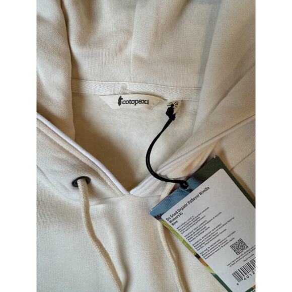 Cotopaxi Hoodie Womens Medium Beige Do Good Organic Pullover Sweatshirt Cream - Picture 4 of 8